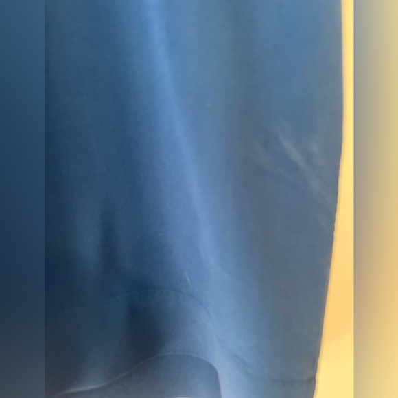 FENDI Womens Size 50 L/XL Blue with Logo Trim Top - Picture 10 of 13